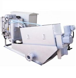 máquina de desecación de la prensa de tornillo del barro horizontal 50kg/H