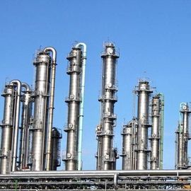 Purificación industrial 380V 440V de la extracción de la torre de destilación del aceite opcional